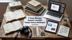 7 Cara Belajar Desain Sendiri Tanpa Kursus Berbayar