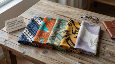 5 Rekomendasi Batik Modern Kekinian yang Wajib Kamu Coba